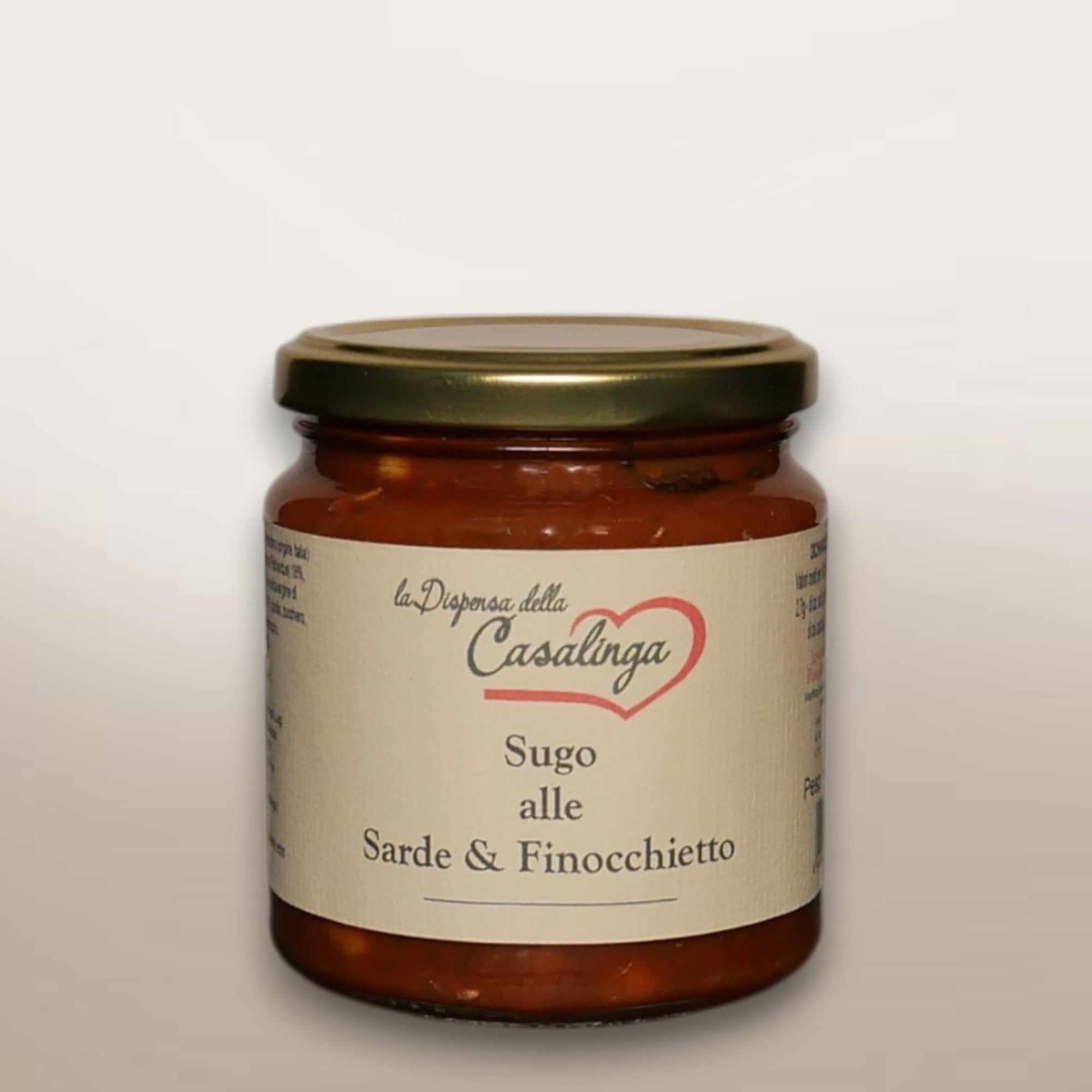 Sugo alle Sarde e Finocchietto