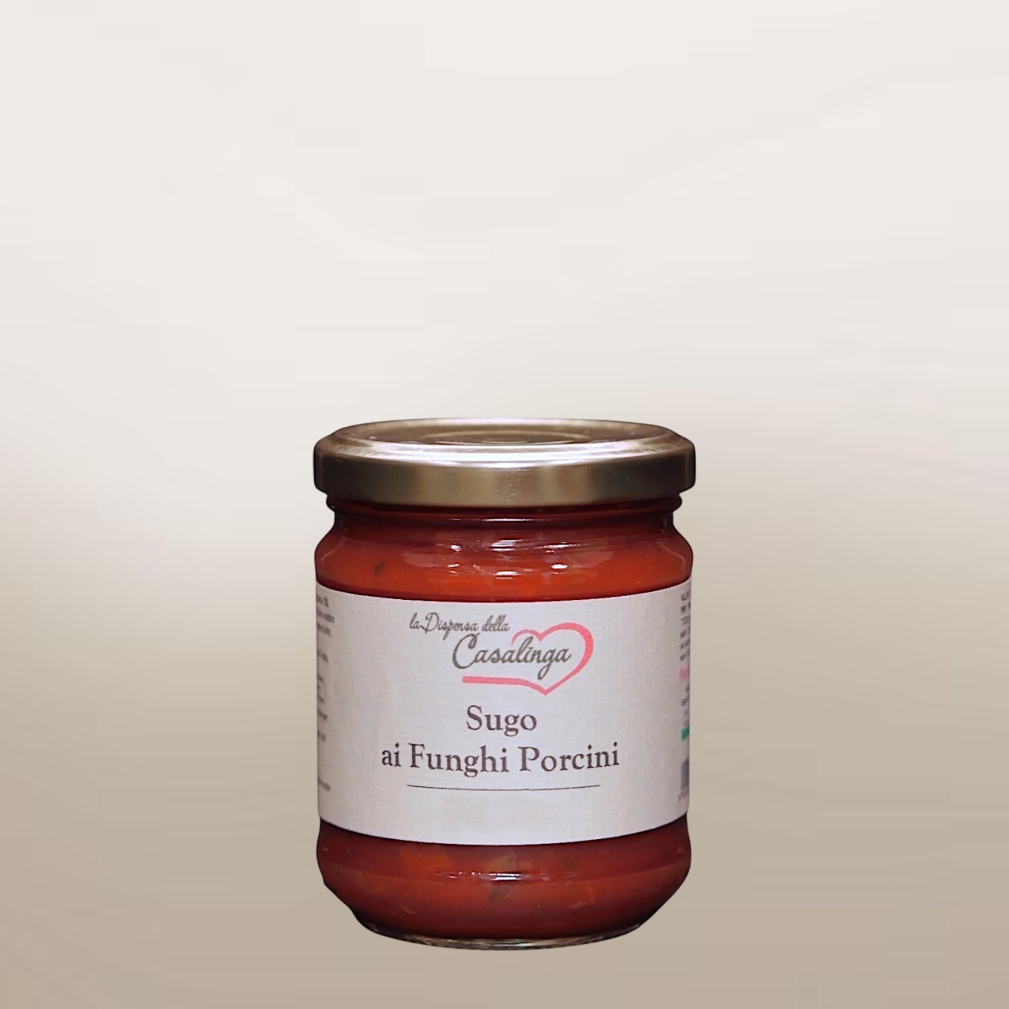 Sugo con funghi porcini