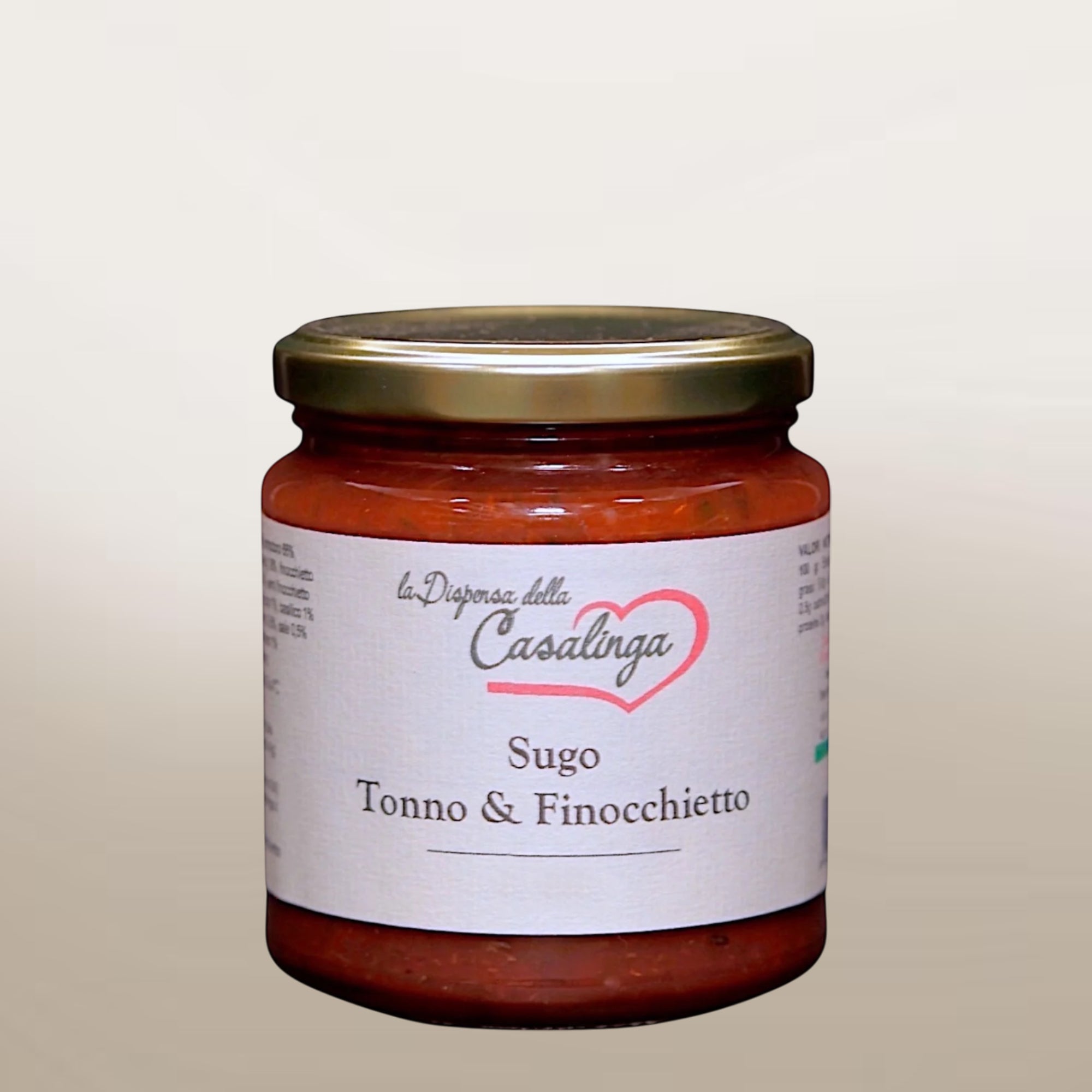 Sugo al tonno e finocchietto selvatico