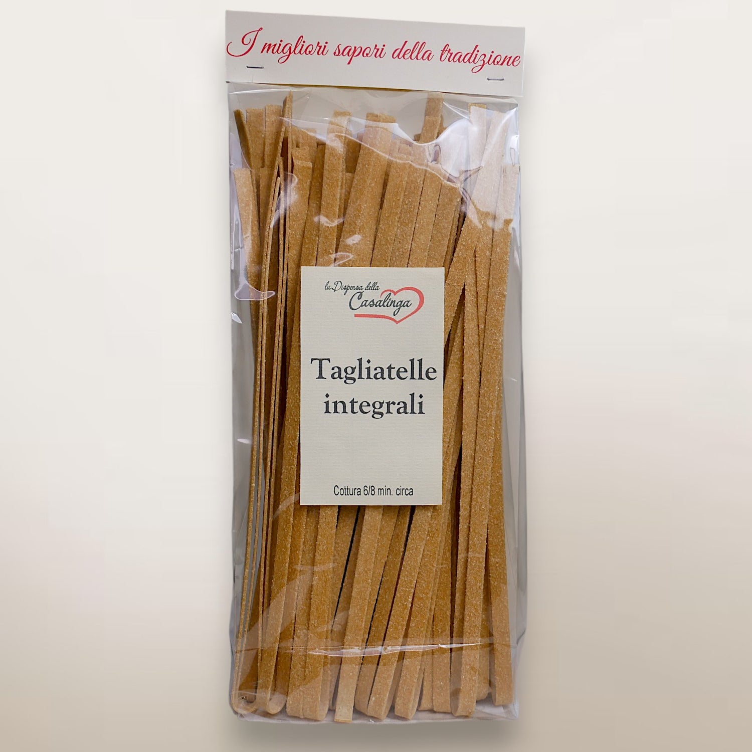 Whole wheat tagliatelle