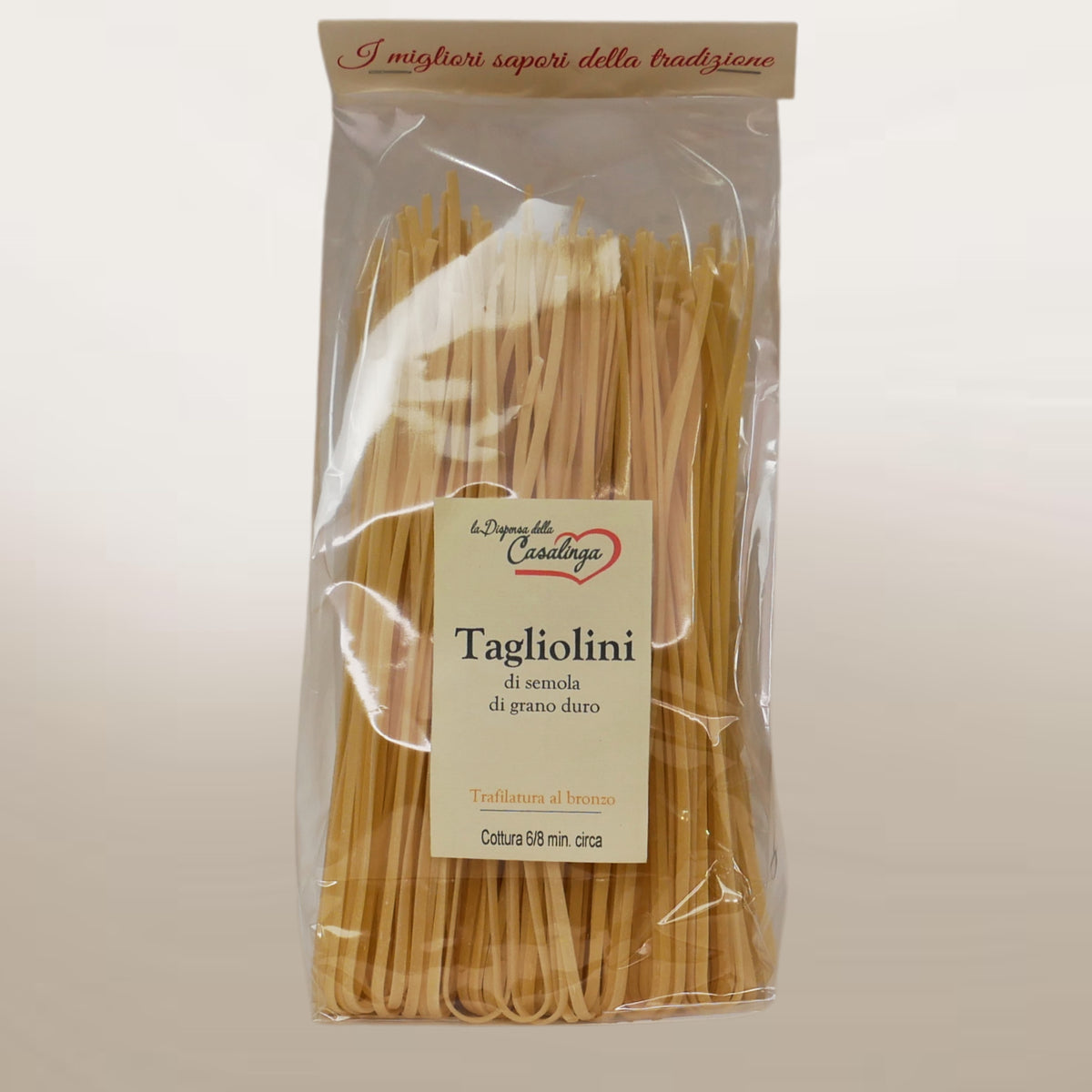 Tagliolini di semola di grano duro