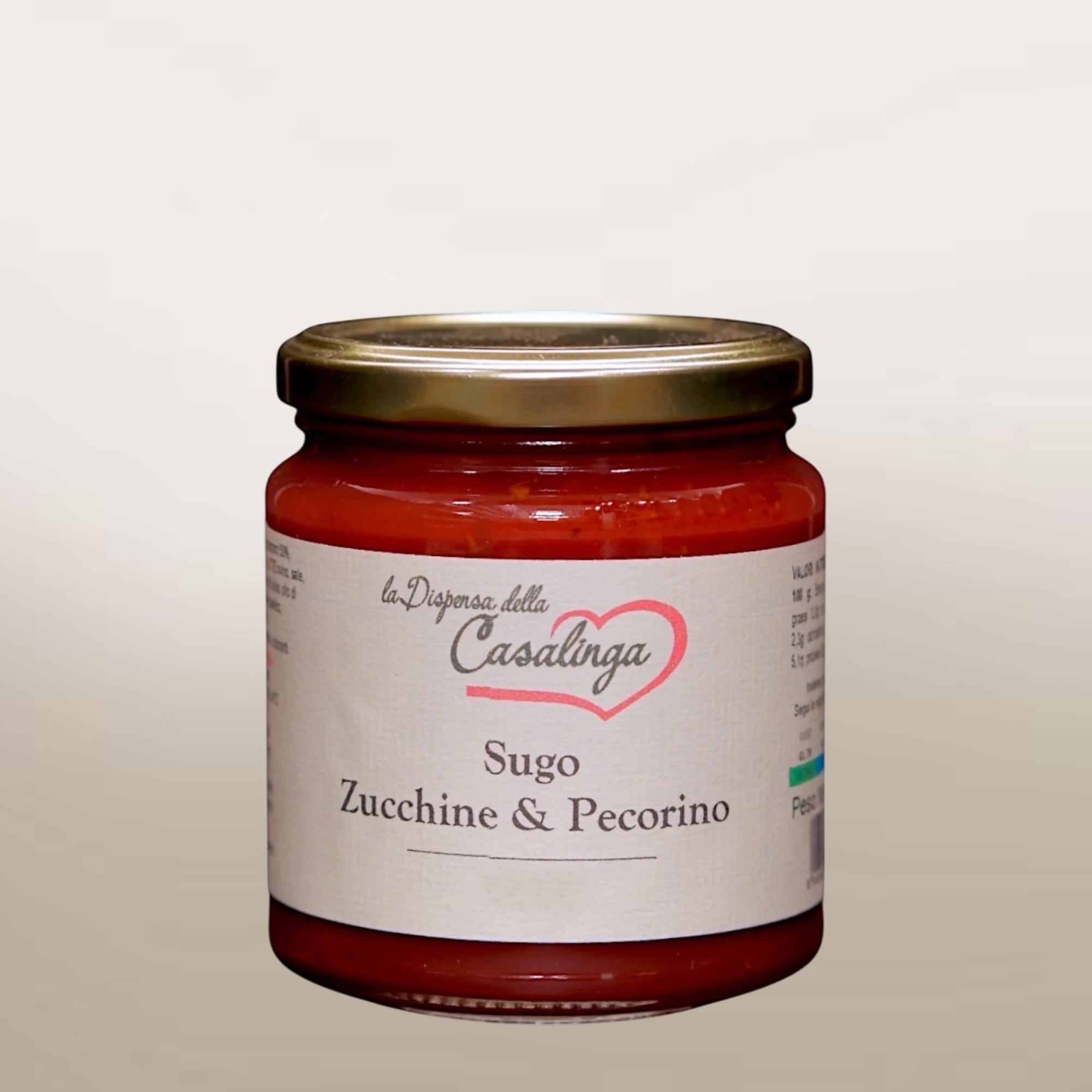 Sugo alle zucchine e pecorino